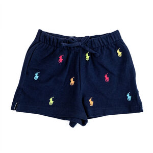 NWOT Polo Ralph Lauren Polo Pony Stretch Mesh Short Embroidered - Size 4T
